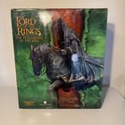 4156 Sideshow Weta Lotr Lord Of The Rings Ringwraith And Steed Polystone Statue
