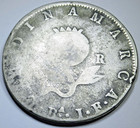 1821 Ba-jf Bogota Colombia Cundinamarca Silver 8 Reales Genuine 1800 s 8r Coin