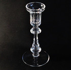 Waterford Single Candle Holder  Cut Lead Crystal  8   Made In Ireland  Vintage 