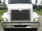 International 9200 9400 9100 Late Grill Surround Trim Stainless Steel    382