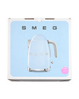 Smeg Klf03pgus 50 S Retro Style Electric Kettle 1 7l Pastel Pink 1500w