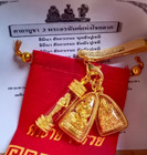 3 Phra Arahan Monk Of Luck Sangkajai Siwali Upakut Pendant Thai Buddha Amulet