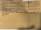 Western Union 1965 Reese Family Dallas Tx Messsge Unathletic Friends Tennis