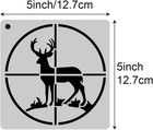36 Pieces Forest Animal Stencils For Painting On Wood Reusable Wildlife