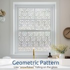Rabbitgoo Window Privacy Film Stained Glass Window Film  Decorative Stickers Rem