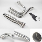 Stainless Steel Twin Cam 2 Into 1 Exhaust Pipe For Harley Dyna Fxd Fxdb 2006-17