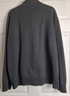 Nike Team Premier 1 4 Zip Sweatshirt Men L Dark Gray Mock Neck Training Fleece