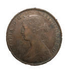Canada 1861 Victoria Nova Scotia One Penny 1 C Ecoinsales