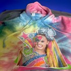 Nickelodeon  Jojo Siwa D r e a m  The Tour  Tie-dye Hoodie  - Size S Preowned