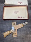Complete Vtg 1950s Nichols Spitfire Cap Gun Original Box Belt Clip Caps Bullets