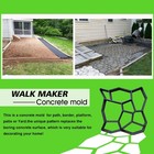 Cjgq 2 Packs Plus Size 19 6x19 6x1 7 Walk Maker Reusable Concrete Pathmate