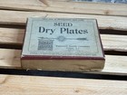 Seed Dry Plate Box By Kodak - Photo Glass Film Vintage Antique Empty