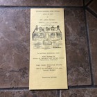 Mitchell-rountree Stone Cottage Brochure Historical Site Platteville Wi Vintage