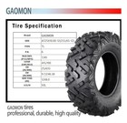     set Of 4 25x8-12 25x10-12 Atv Tires 6ply 25x8x12 Atv Utv Tires All Terrain Tir