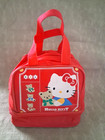 Vintage Sanrio Hello Kitty Vinyl Red Lunch Bag  Taiwan  1985