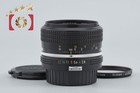 Nikon New Nikkor 35mm F 2 8 Non Ai Lens