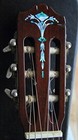 Inlay Sticker Decal For Guitar Headstock - Old Torch - Abalone Mix