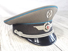        size 60 I East German Nva Air Force Visor Caps Ddr Uniform Hat Insignia 1856 