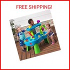 Step2 Rain Showers Splash Pond Toddler Water Table  Kids Water And Sand Activity