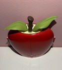 Hannspree Red Apple Shaped Tv To91 With Remote Rare Retro Gaming Tested