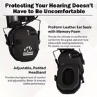 Electronic Shooting Ear Muff Slim Walkers Razor Shooting Anti-noise Earphone
