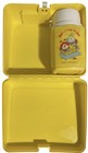Vintage Rainbow Brite Lunchbox With Thermos 1984 Hallmark Yellow 