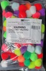 Pom Pom Assortment  1   pack Of 100         Can Be Used For Any Arts And Crafts 