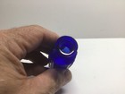 Antique 6 Sided 1 Oz  Cobalt Blue Not To Be Taken Poison Bottle 