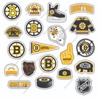 Boston Bruins Nhl Hockey Stickers     20 Vinyl Waterproof Decals Set