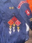 Boy Scouts Of America Cub B s  A  Official Long Sleeve Shirt Patches Pins Badges