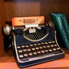 Money Bank Retro Vintage Tin Antique Typewriter Model Piggy Bank Coin Bank Class