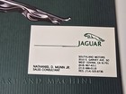 Vintage 1990 Jaguar Full Range Sales Brochure Art Machine 36 Pages Dealer Card