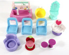Lot Of 10 Vintage To Modern Doll House Furniture Plastic Fisher-price Jazzwares