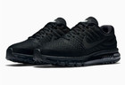 Nike Air Max 2017 Shoes Triple Black 849559-004 Men s Multi Size New