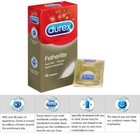 Durex Fetherlite Lubricated Condoms 18pcs  express Shipping Buy 2 Free 1