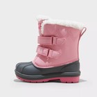 Cat   Jack Toddler Faux Fur Hook-and-loop Ankle Winter Boots Waterproof