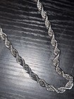 Sliver Rope Chain 6mm Sterling Silver 28      
