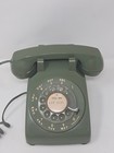 Rare Vintage Green Western Electric Rotary Phone Bell System Desk Telephone