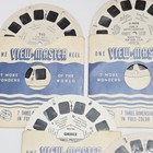 View Master Lot - 8 Mixed Genre Reels   2 Vintage Sawyer Viewers Travel Kids