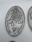 Wilton Armstale 12 Days Of Christmas Tree Holiday Ornaments 1978-1989 Vtg Pewter