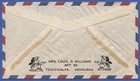 Honduras 1952 Official Stamps On 1953 Airmail Cover To Usa  Sc Co52-55