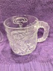Set Of Two Vintage 1995 Mcdonald s Batman Forever Glass Mugs Riddler   Two Face
