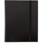 360 Card Pocket Binder With Strap 9 Pocket Trading Cards Album Folder  Black