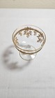 Antique Bohemian Josephinen Hutte moser Crystal W raised Gold Design Dessert Cup