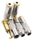 5pack 3 5mm  1 8   Stereo Trs Female Gold Plated Premium Copper Connectors