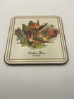 Vintage Pimpernel Caribbean Flowers Set Of 6 Drink Coasters- England