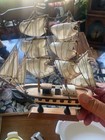 Super Keen Wood Display Model  Sail Boat Assembled Sz-9   X  9  