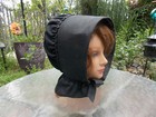Antique Authentic 1800s Womens Victorian Handmade Mennonite Prairie Bonnet Hat
