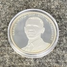 Barack Obama 44th President American Mint Coin 02286 Copper Silverplated Coa