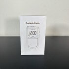 Portable Pocket Radio Am fm Best Reception Lcd Display Headphones Rechargeable